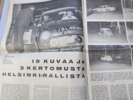Vauhdin maailma 1966 nr 10, sis. mm. seur. artikkelit / kuvat / mainokset;Angliat ja Cooperit ratkotaan Englannin  vakioautomestaruus, Johnny Walkerin nelonen