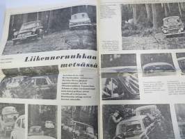 Vauhdin maailma 1966 nr 10, sis. mm. seur. artikkelit / kuvat / mainokset;Angliat ja Cooperit ratkotaan Englannin  vakioautomestaruus, Johnny Walkerin nelonen