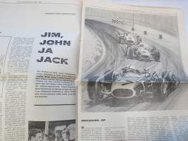 Vauhdin maailma 1966 nr 9, sis. mm. seur. artikkelit / kuvat / mainokset; Uusi Formula 2 Ford-Cosford valmiina lähtöön, Vauhdin maailman ratatesti Costin-Nathan,