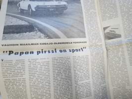 Vauhdin maailma 1966 nr 9, sis. mm. seur. artikkelit / kuvat / mainokset; Uusi Formula 2 Ford-Cosford valmiina lähtöön, Vauhdin maailman ratatesti Costin-Nathan,