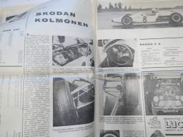 Vauhdin maailma 1966 nr 9, sis. mm. seur. artikkelit / kuvat / mainokset; Uusi Formula 2 Ford-Cosford valmiina lähtöön, Vauhdin maailman ratatesti Costin-Nathan,