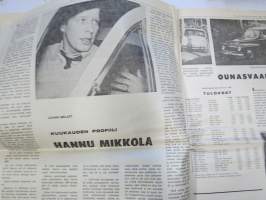 Vauhdin maailma 1966 nr 9, sis. mm. seur. artikkelit / kuvat / mainokset; Uusi Formula 2 Ford-Cosford valmiina lähtöön, Vauhdin maailman ratatesti Costin-Nathan,