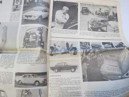 Vauhdin maailma 1966 nr 8, sis. mm. seur. artikkelit / kuvat / mainokset; Oma Alfa paras Alfa, Uusi rata Hämeenlinnaan Ahvenisto tekee autuaaksi, BMW Belgiassa