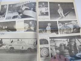 Vauhdin maailma 1966 nr 8, sis. mm. seur. artikkelit / kuvat / mainokset; Oma Alfa paras Alfa, Uusi rata Hämeenlinnaan Ahvenisto tekee autuaaksi, BMW Belgiassa