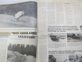 Vauhdin maailma 1966 nr 8, sis. mm. seur. artikkelit / kuvat / mainokset; Oma Alfa paras Alfa, Uusi rata Hämeenlinnaan Ahvenisto tekee autuaaksi, BMW Belgiassa