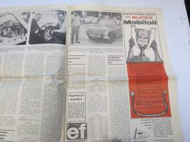 Vauhdin maailma 1966 nr 8, sis. mm. seur. artikkelit / kuvat / mainokset; Oma Alfa paras Alfa, Uusi rata Hämeenlinnaan Ahvenisto tekee autuaaksi, BMW Belgiassa