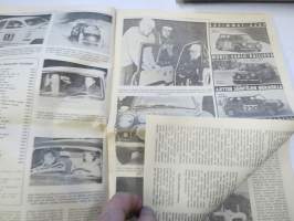 Vauhdin Maailma 1966 nr 1, sis. mm. seur. artikkelit / kuvat / mainokset; Monte Carlon rallin ja sen valokiista - eli miksi Timon ja Raunon ajo hylättiin,