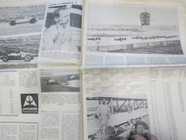 Vauhdin Maailma 1966 nr 6 -mm. Bruce McLaren Shapparal-Chervolet Ford 40 GT Shelby-Cobra Ferrari P 3 Porsche Carrera 6 Kaksivaihteisella komeimmat Kannut,