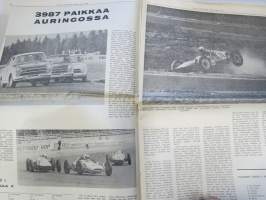 Vauhdin Maailma 1966 nr 6 -mm. Bruce McLaren Shapparal-Chervolet Ford 40 GT Shelby-Cobra Ferrari P 3 Porsche Carrera 6 Kaksivaihteisella komeimmat Kannut,