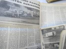 Vauhdin Maailma 1966 nr 6 -mm. Bruce McLaren Shapparal-Chervolet Ford 40 GT Shelby-Cobra Ferrari P 3 Porsche Carrera 6 Kaksivaihteisella komeimmat Kannut,