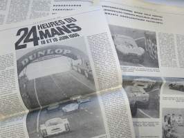 Vauhdin Maailma 1966 nr 6 -mm. Bruce McLaren Shapparal-Chervolet Ford 40 GT Shelby-Cobra Ferrari P 3 Porsche Carrera 6 Kaksivaihteisella komeimmat Kannut,