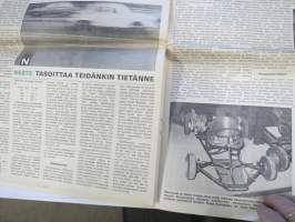 Vauhdin maailma 1965 nr 3, Jääsota Fiat Abarth / Leo Kinnunen, Pekka Keskitalo, Hankiralli, Ford voitti Daytonan, Porsche 904 &amp; 911, FK Mikroautot, Olle Bromark...