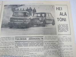 Vauhdin maailma 1965 nr 3, Jääsota Fiat Abarth / Leo Kinnunen, Pekka Keskitalo, Hankiralli, Ford voitti Daytonan, Porsche 904 &amp; 911, FK Mikroautot, Olle Bromark...