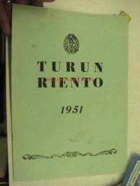 Turun Riento jouluna 1951 -urheiluseuran joulujulkaisu