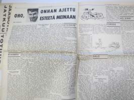 Vauhdin maailma 1965 nr 6, sis. mm. seur. artikkelit / kuvat / mainokset; Clark - Chapman - Ford - Indyn kolme suurta, Jouko Valli, Moottorirata Turkuun...