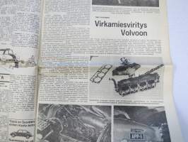 Vauhdin maailma 1965 nr 6, sis. mm. seur. artikkelit / kuvat / mainokset; Clark - Chapman - Ford - Indyn kolme suurta, Jouko Valli, Moottorirata Turkuun...