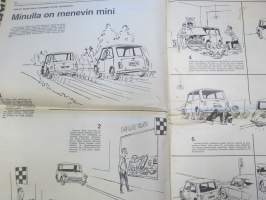 Vauhdin maailma 1965 nr 6, sis. mm. seur. artikkelit / kuvat / mainokset; Clark - Chapman - Ford - Indyn kolme suurta, Jouko Valli, Moottorirata Turkuun...