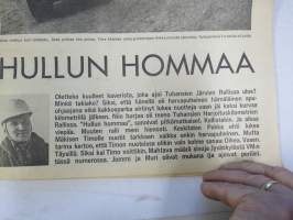 Vauhdin maailma 1965 nr 7, sis. mm. seur. artikkelit / kuvat / mainokset; Hullun hommaa - Timo Mäkinen &amp; Pekka Keskitalo, Coupe des Alpes, Alppiralli, Jim Clark,