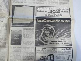 Vauhdin maailma 1965 nr 7, sis. mm. seur. artikkelit / kuvat / mainokset; Hullun hommaa - Timo Mäkinen &amp; Pekka Keskitalo, Coupe des Alpes, Alppiralli, Jim Clark,