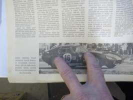 Vauhdin maailma 1965 nr 8, sis. mm. seur. artikkelit / kuvat / mainokset; Länsiraudat ja Itäharju, Cobrafarmari Carrol Shelby ja Cobra Daytona Coupé,