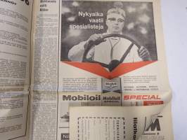 Vauhdin maailma 1965 nr 8, sis. mm. seur. artikkelit / kuvat / mainokset; Länsiraudat ja Itäharju, Cobrafarmari Carrol Shelby ja Cobra Daytona Coupé,