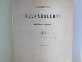 Kirjallinen kuukausilehti 1877-1878