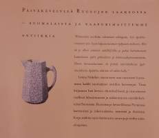 Antiikkia minun makuuni.  (Antiikkiesineet, kulttuurihistorialliset rakennukset, linnat, kartanot, palatsit, vanhat tavarat)