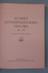 Suomen lennätinlaitoksen historia 1855–1955.  (Yrityshistoriikit, harvinainen)
