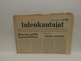 Tulenkantajat N:o 22 / 1938
