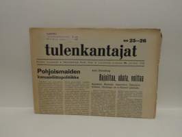 Tulenkantajat N:o 25-26 / 1938
