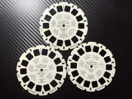 View-Master – The Flintstones – Fred’s Mis-steak / Fred’s Invention / Wilma Learns to Drive – B5141 / B5142 / B5143 sarja – reel / kuvakiekko