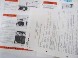 Jukka metsäkoneet traktoreihin / Keuruun Konepaja -myyntiesite