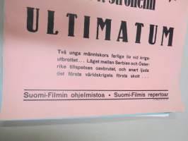 Uhkavaatimus - Dita Parlo, Erich von Stroheim, 1942 -elokuvajuliste