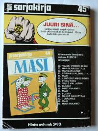 sarjakirja 45  Mustanaamio