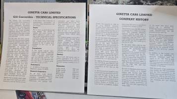 Ginetta  G 33 myyntiesite englanti