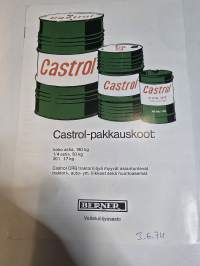 Castrol oikea öljy  jokaiseen traktoriin myyntiesite