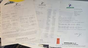 Auverland 4 x 4 myyntiesite