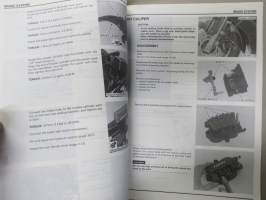 Honda FES250W Shop Manual -korjaamokirja englanniksi