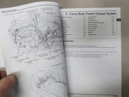 Honda ST1 100L Pan-European Shop Manual -korjaamokirja englanniksi