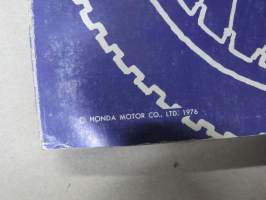 Honda XL 125 / CT 125 Shop Manual -korjaamokirja englanniksi