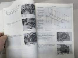 Honda XL 125 / CT 125 Shop Manual -korjaamokirja englanniksi