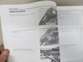 Honda VT 1100C Shop Manual -korjaamokirja englanniksi