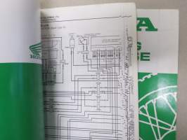 Honda Goldwing GL 1500, SE -M,N,W Shop Manual Appendix 3 separate books -korjaamokirjojen lisäosia 3 kpl englanniksi