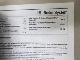 Honda ST1 100LN Pan-European Shop Manual -korjaamokirja englanniksi