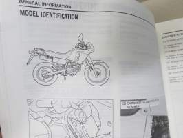 Honda NX250 Shop Manual -korjaamokirja englanniksi