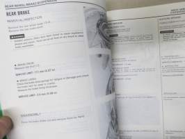 Honda NX250 Shop Manual -korjaamokirja englanniksi