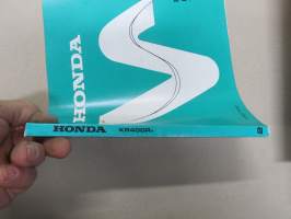 Honda XR400Rt -Parts Catalogue -varaosaluettelo