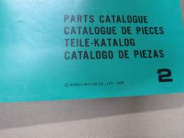 Honda XR400Rt -Parts Catalogue -varaosaluettelo