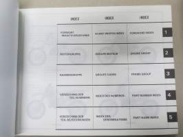 Honda CR500Rl - Rm - Rn - Rp -Parts Catalogue -varaosaluettelo