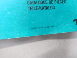 Honda TRX300t (Fourtrax 300), TRX300FWt (Fourtrax 300 4x 4) Parts Catalogue -varaosaluettelo